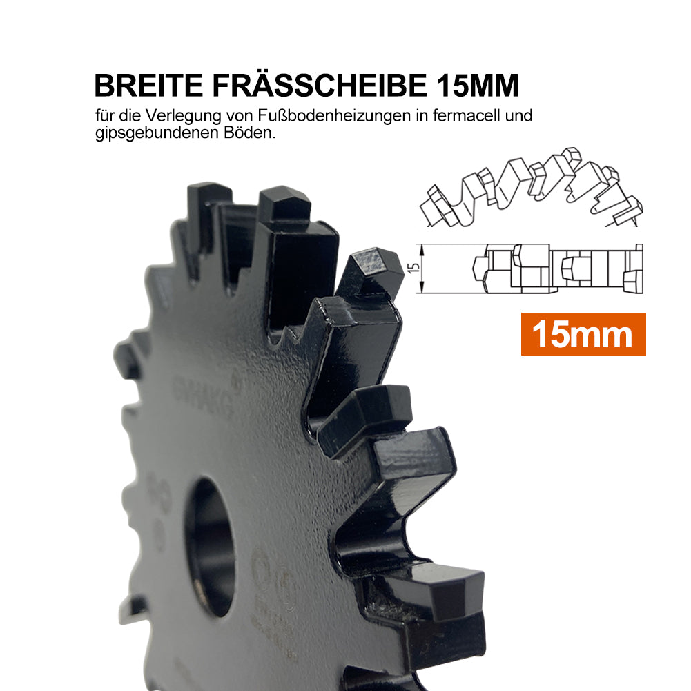 120*15*22.23mm Infrezen in Fermacell fussbodenheizungfräsen Fußbodenerwärmung for fermacell floor heating pipe laying
