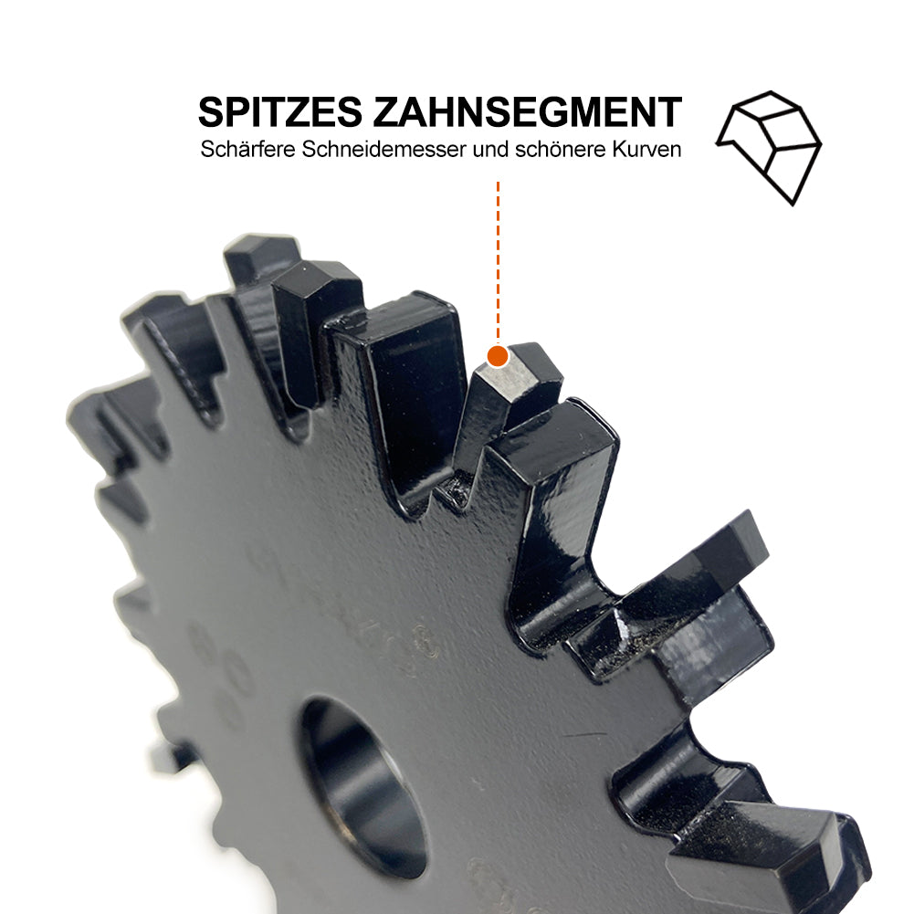 120*17*22.23mm Infrezen in Fermacell fussbodenheizungfräsen Tuck Point Blade for fermacell floor heating pipe laying