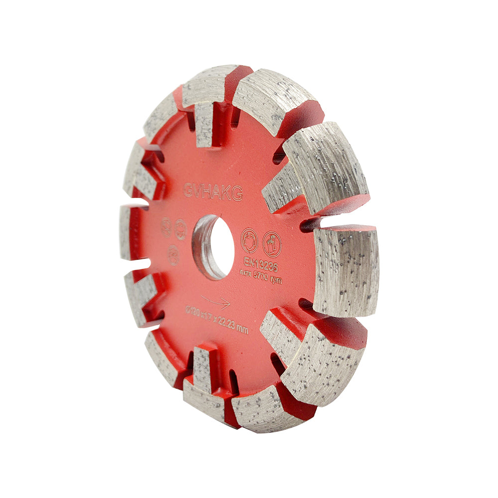 120mm 17mm thickness Diamant Räumscheibe for Hard Granite beton Concrete floor milling machine