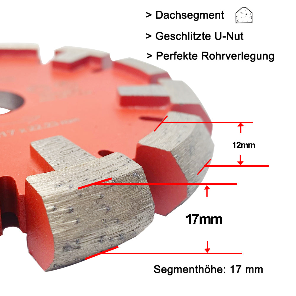 130*17*12*22.23mm Diamant Frässcheibe milling disc for Hard Granite Concrete floor