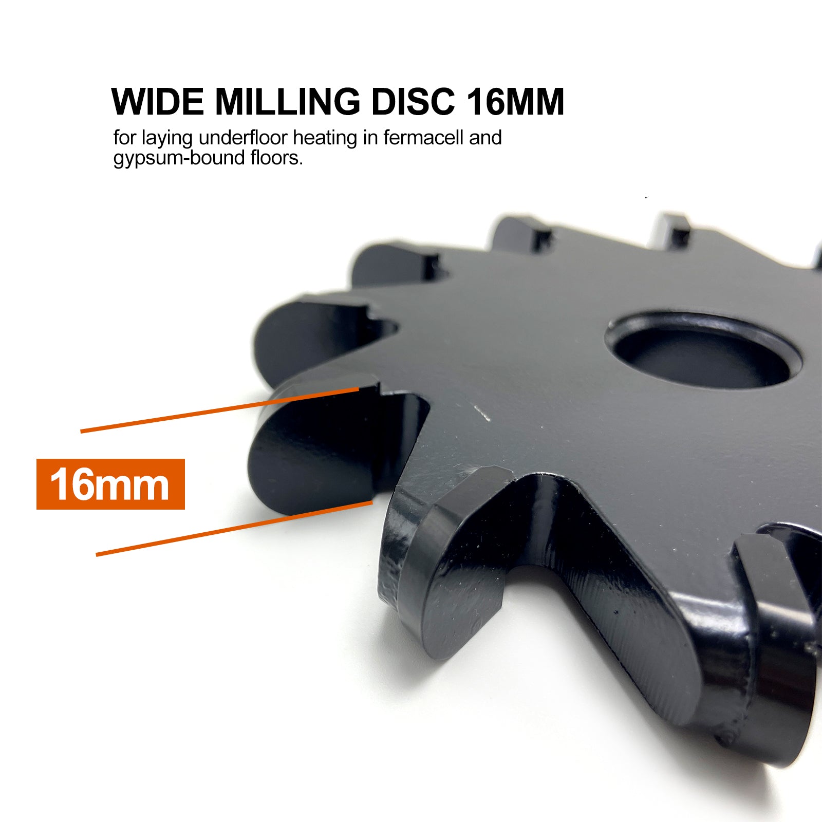 125*16*22.23mm fussbodenheizungfräsen Fußbodenerwärmung voor Infrezen in Fermacell