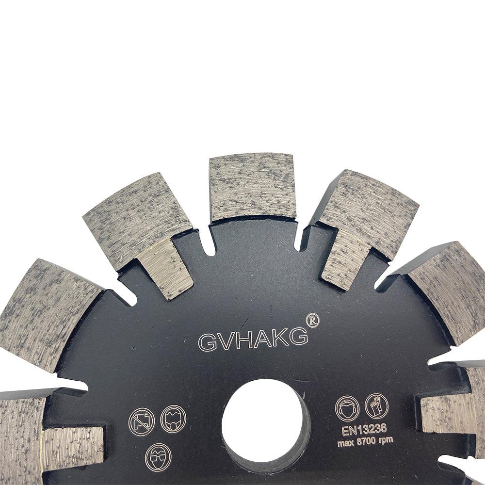 Diamant Räumscheibe 130*17*17*22.23mm vloerverwarming vloerverwarming Diamond Tuck Point Blade voor Graniet Beton vloer