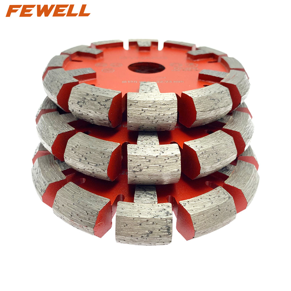 120*16*12*22.23mm Diamant Räumscheibe Fußbodenerwärmung Diamond Tuck Point Blade for Hard Granite Concrete floor