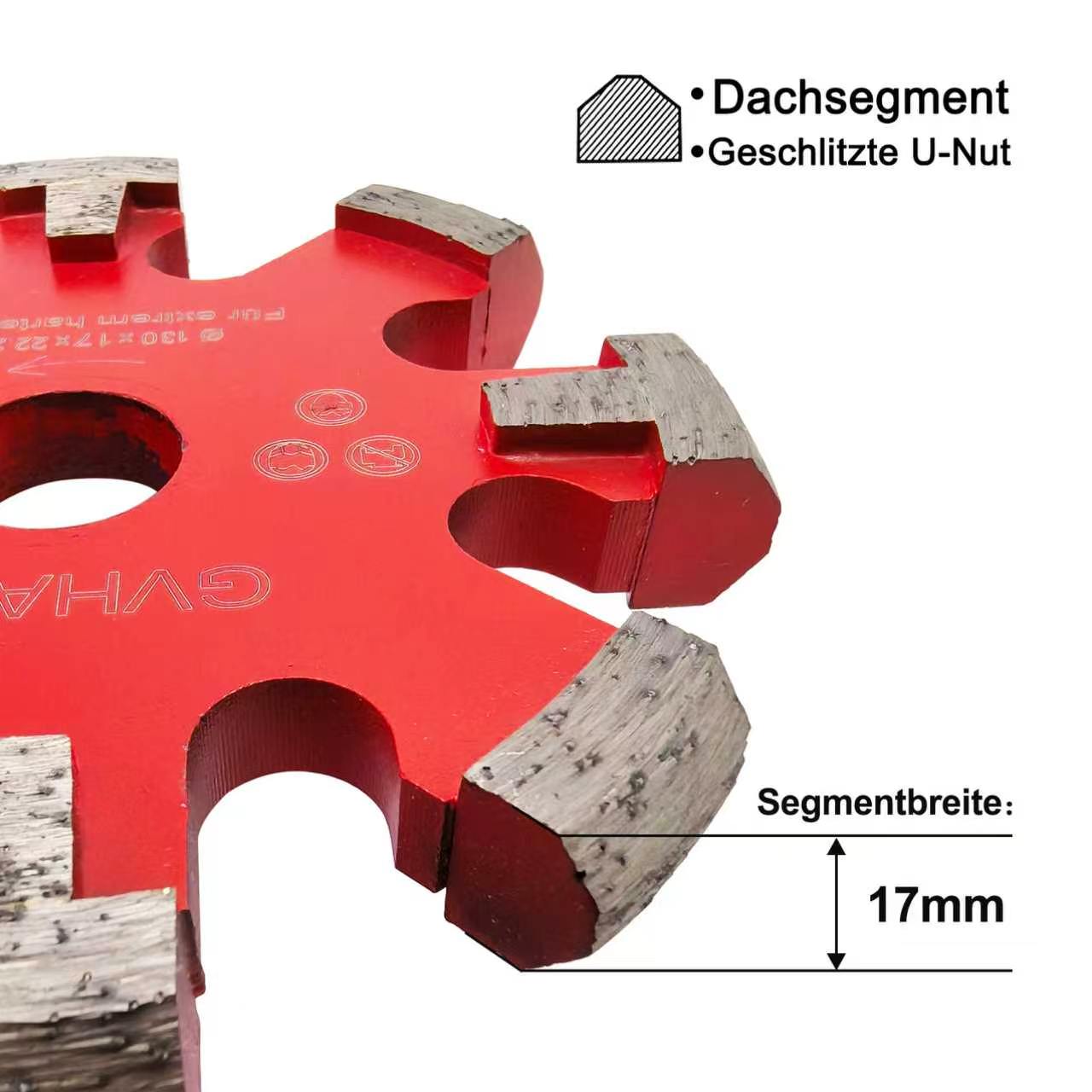 130mm 17mm thickness Diamant Frässcheibe for hard beton concrete floor Fussbodenheizung Frästechnik