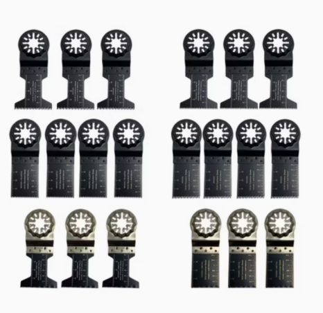 Hcs Multitool Oscillating Tool Blade Set for Plastic, Wood, Metal