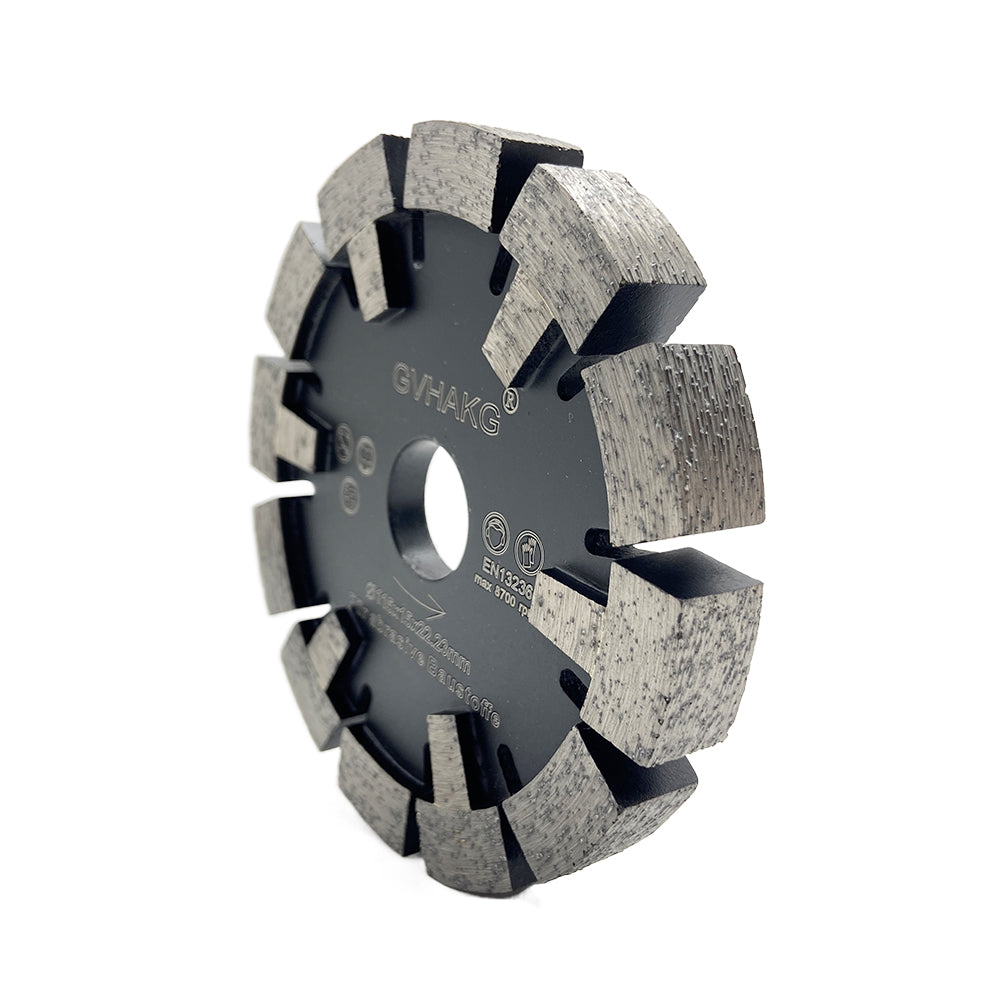 Diamant Räumscheibe 115*15*12*22.23mm Vloerverwarming Vloerverwarming Diamond Tuck Point Blade voor Graniet Betonvloer 